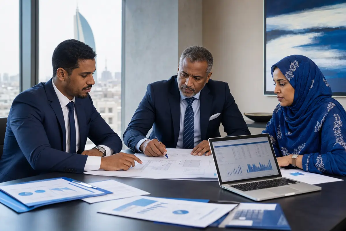 فريق دراسة جدوى وتمويل مشاريع